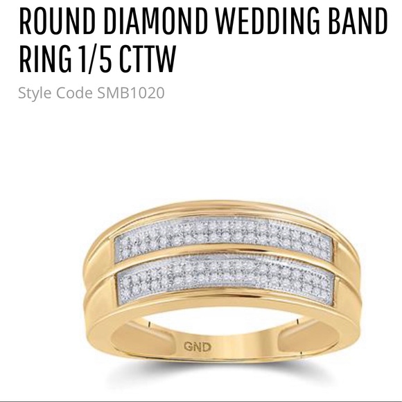 Mens Real Diamond Ring Band engagement wedding Christmas gift NOT CZ HUGE SALE - Picture 3 of 8